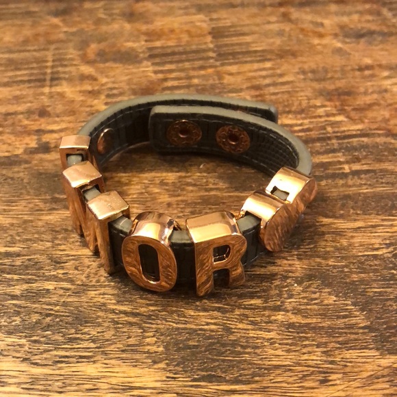 BCBGeneration Jewelry - BCBG Affirmation Bracelet - Grey